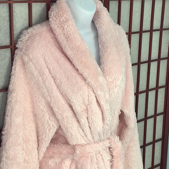 copelli new york Intimates & Sleepwear Copelli L Pink Plush Bath